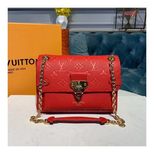 Louis Vuitton Monogram Empreinte Vavin BB M44550 Red - Image 2