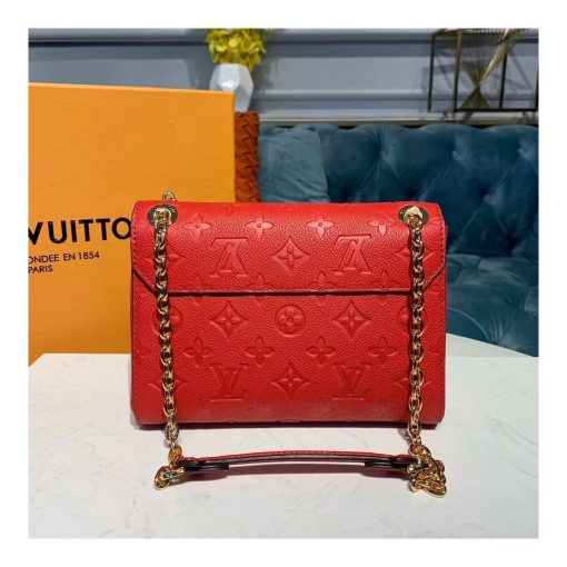 Louis Vuitton Monogram Empreinte Vavin BB M44550 Red - Image 3