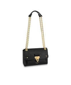 Louis Vuitton Monogram Empreinte Vavin BB M44550 Black