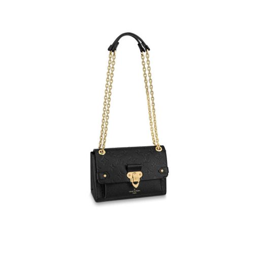 Louis Vuitton Monogram Empreinte Vavin BB M44550 Black