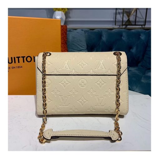 Louis Vuitton Monogram Empreinte Vavin BB M44550 White - Image 3