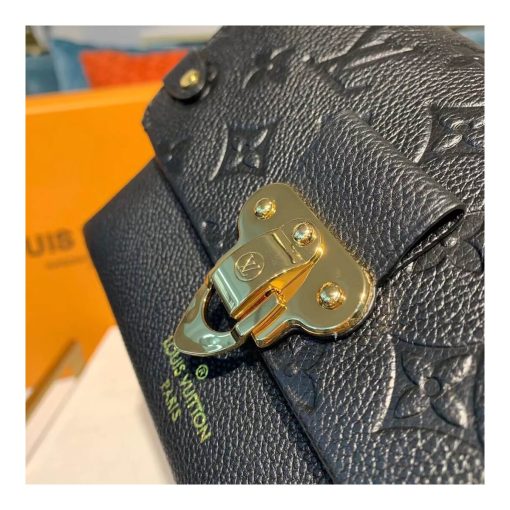 Louis Vuitton Monogram Empreinte Vavin BB M44550 Black - Image 6
