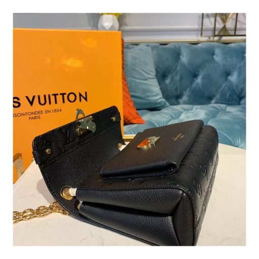Louis Vuitton Monogram Empreinte Vavin BB M44550 Black - Image 8