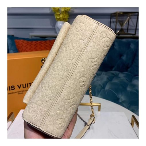 Louis Vuitton Monogram Empreinte Vavin BB M44550 White - Image 4