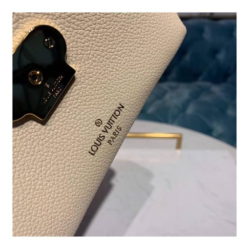 Louis Vuitton Monogram Empreinte Vavin BB M44550 White - Image 9