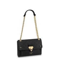 Louis Vuitton Monogram Empreinte Vavin PM M52271 M44523 Black
