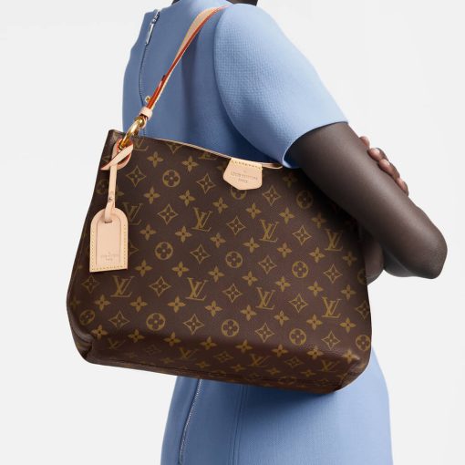 Louis Vuitton Monogram Graceful MM M43703 M43704 Beige - Image 2