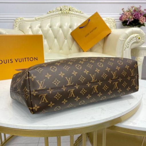 Louis Vuitton Monogram Graceful MM M43703 M43704 Beige - Image 6