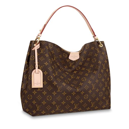 Louis Vuitton Monogram Graceful MM M43703 M43704 Beige