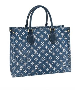 Louis Vuitton Monogram Jacquard Denim OnTheGo MM M59608