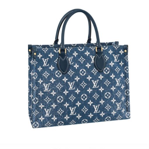 Louis Vuitton Monogram Jacquard Denim OnTheGo MM M59608