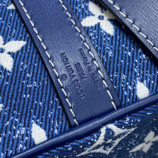 Louis Vuitton Monogram Jacquard Denim Speedy Bandouliere 25 M59609 - Image 12