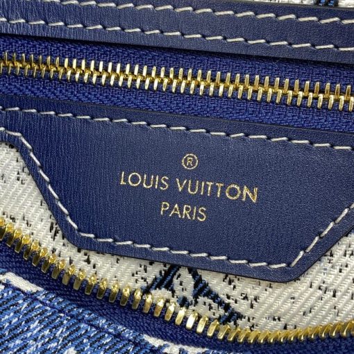 Louis Vuitton Monogram Jacquard Denim Speedy Bandouliere 25 M59609 - Image 14