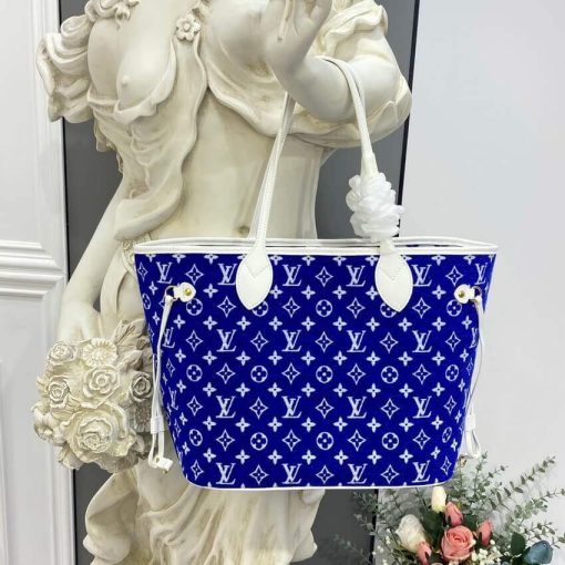 Louis Vuitton Monogram Jacquard Velvet Neverfull MM M46220 - Image 2