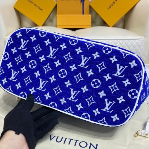 Louis Vuitton Monogram Jacquard Velvet Neverfull MM M46220 - Image 6