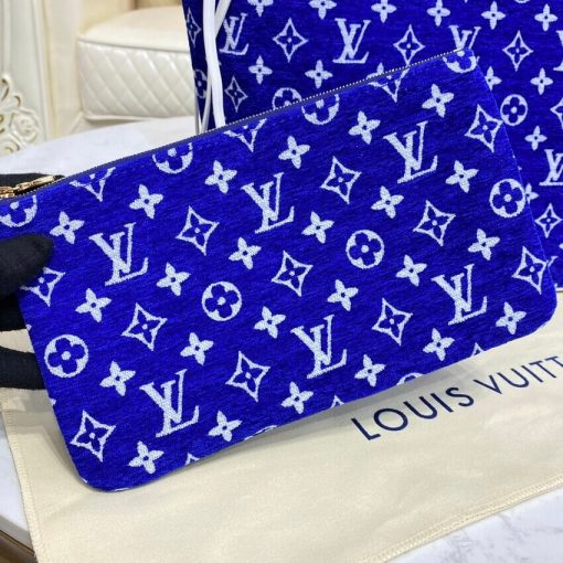 Louis Vuitton Monogram Jacquard Velvet Neverfull MM M46220 - Image 7