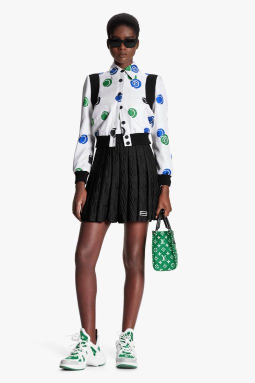 Louis Vuitton Monogram Jacquard Velvet Onthego PM M46216 Green - Image 4