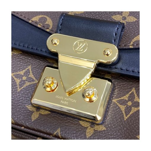 Louis Vuitton Monogram Leather Marceau Should Bag M46126 M46127 Black - Image 11