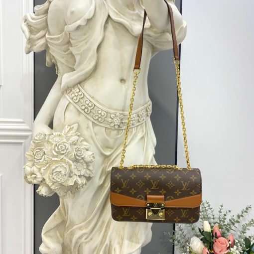 Louis Vuitton Monogram Leather Marceau Should Bag M46126 M46127 Brown - Image 5