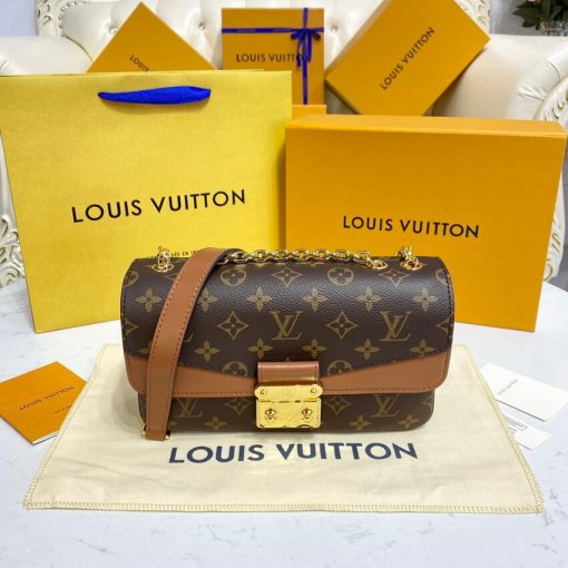 Louis Vuitton Monogram Leather Marceau Should Bag M46126 M46127 Brown - Image 6