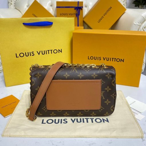 Louis Vuitton Monogram Leather Marceau Should Bag M46126 M46127 Brown - Image 8