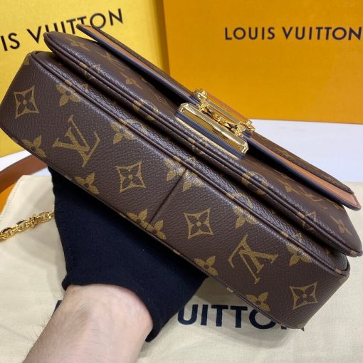 Louis Vuitton Monogram Leather Marceau Should Bag M46126 M46127 Brown - Image 9