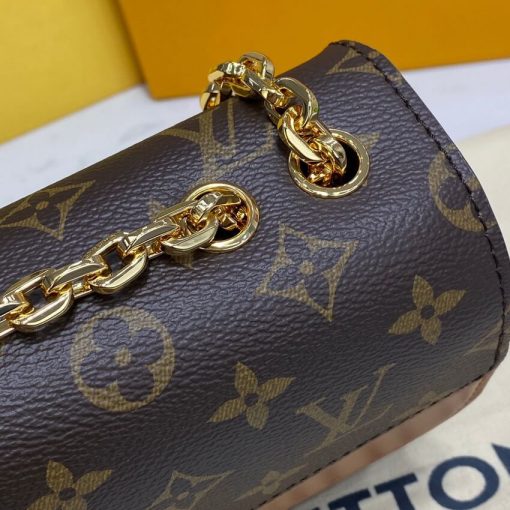 Louis Vuitton Monogram Leather Marceau Should Bag M46126 M46127 Brown - Image 12