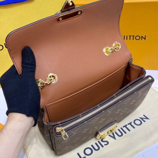 Louis Vuitton Monogram Leather Marceau Should Bag M46126 M46127 Brown - Image 14