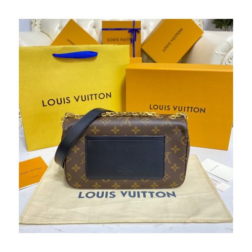 Louis Vuitton Monogram Leather Marceau Should Bag M46126 M46127 Black - Image 8