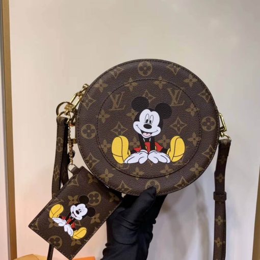 Louis Vuitton Monogram Mickey Print Round Bag M49986 - Image 7