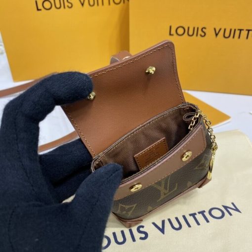 Louis Vuitton Monogram Mini Steamer Pouch M00340 - Image 9