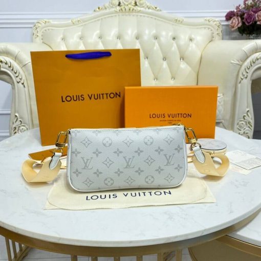 Louis Vuitton Monogram Multi Pochette Accessoires White - Image 7