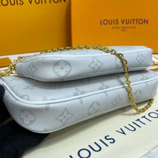 Louis Vuitton Monogram Multi Pochette Accessoires White - Image 8