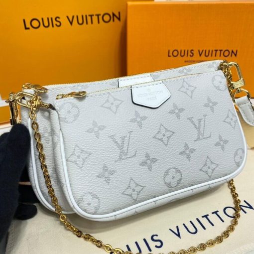 Louis Vuitton Monogram Multi Pochette Accessoires White - Image 9