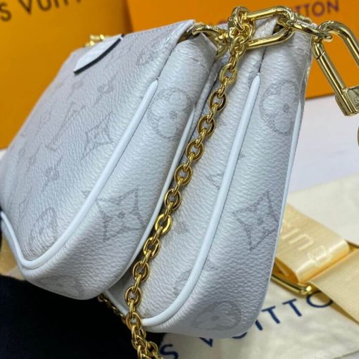 Louis Vuitton Monogram Multi Pochette Accessoires White - Image 10