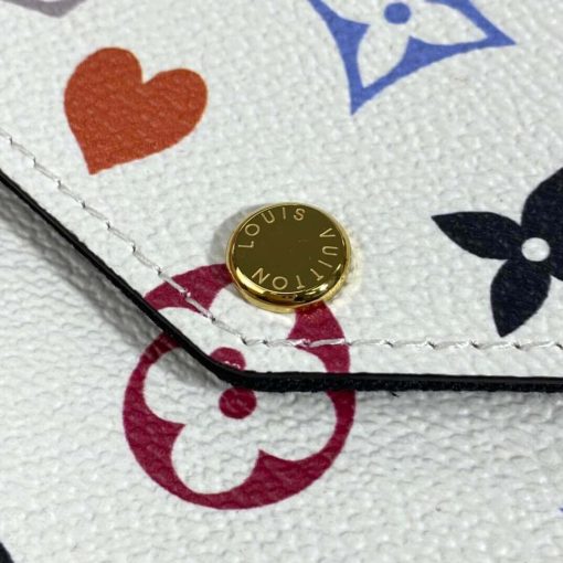 Louis Vuitton Monogram Multicolor Felicie Pochette M61276 Black - Image 5