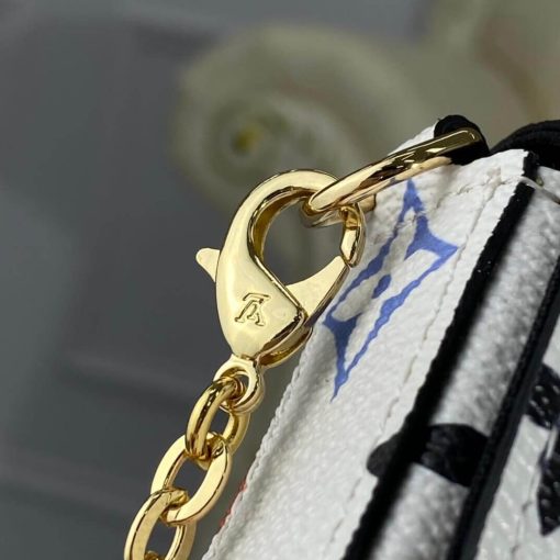 Louis Vuitton Monogram Multicolor Felicie Pochette M61276 Black - Image 6