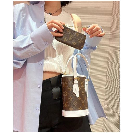 Louis Vuitton Monogram Nano Bucket Bag M81489 - Image 4