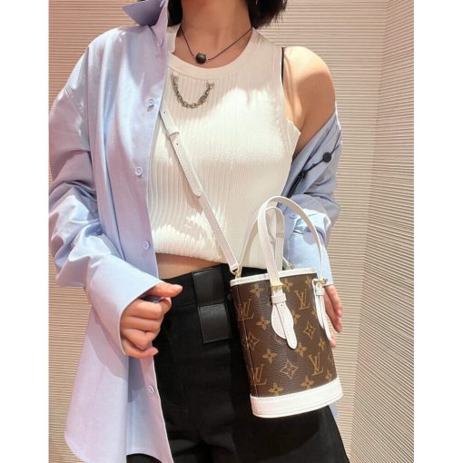Louis Vuitton Monogram Nano Bucket Bag M81489 - Image 5