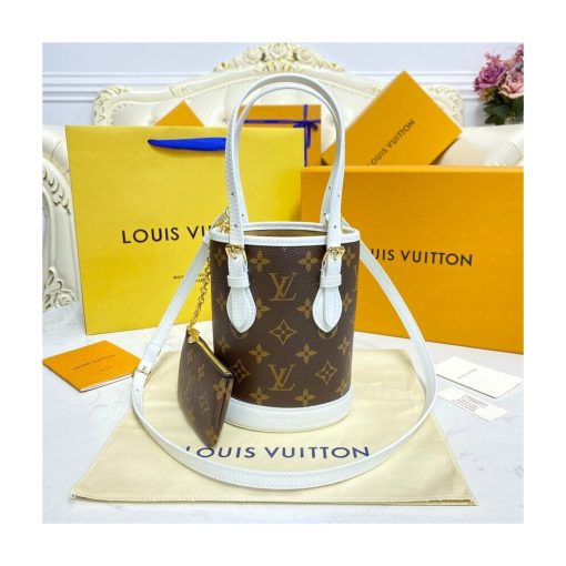 Louis Vuitton Monogram Nano Bucket Bag M81489 - Image 9