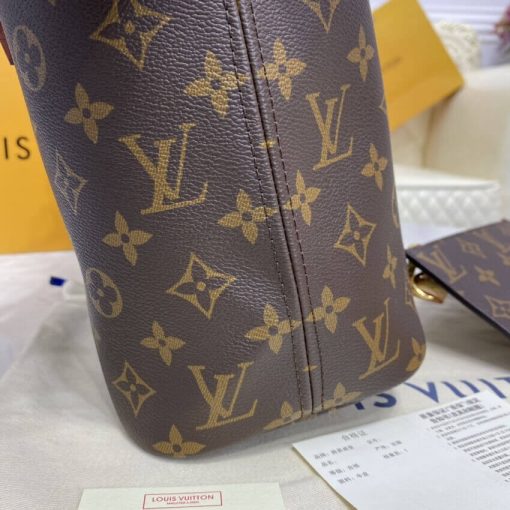 Louis Vuitton Monogram Neverfull PM M41000 M41001 M41245 Red - Image 7