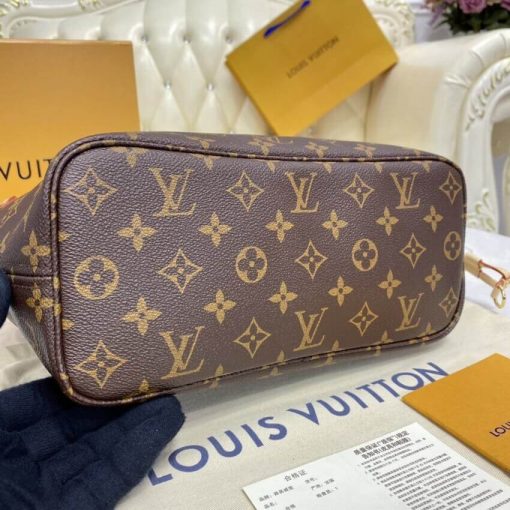 Louis Vuitton Monogram Neverfull PM M41000 M41001 M41245 Beige - Image 4
