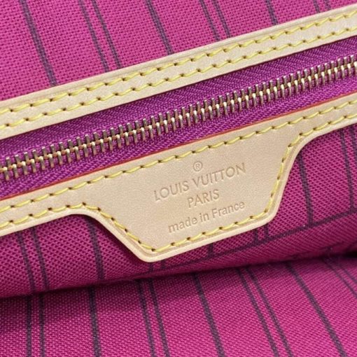 Louis Vuitton Monogram Neverfull PM M41000 M41001 M41245 Fuchsia - Image 11