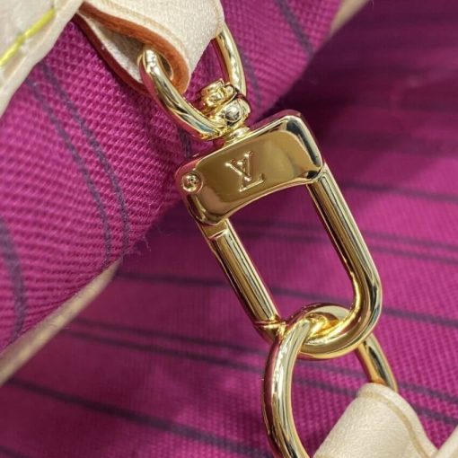 Louis Vuitton Monogram Neverfull PM M41000 M41001 M41245 Fuchsia - Image 13