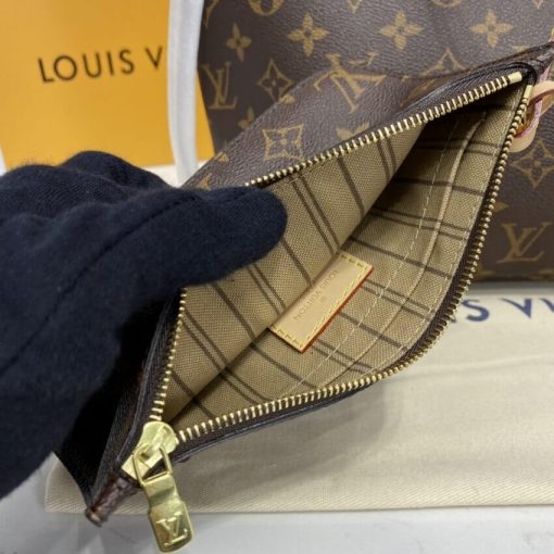 Louis Vuitton Monogram Neverfull PM M41000 M41001 M41245 Beige - Image 7