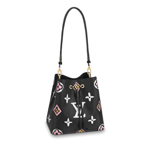 Louis Vuitton Monogram Pattern Néonoé MM M45821 M45822 Black
