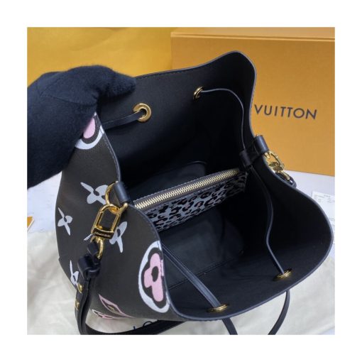 Louis Vuitton Monogram Pattern Néonoé MM M45821 M45822 Black - Image 16