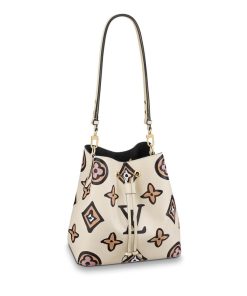 Louis Vuitton Monogram Pattern Néonoé MM M45821 M45822 Cream