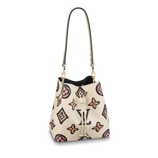 Louis Vuitton Monogram Pattern Néonoé MM M45821 M45822 Cream