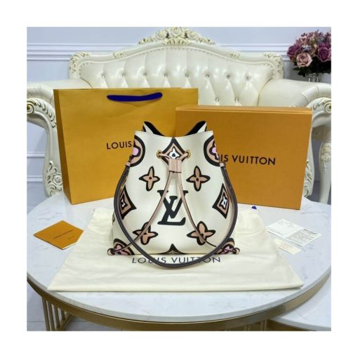 Louis Vuitton Monogram Pattern Néonoé MM M45821 M45822 Cream - Image 4